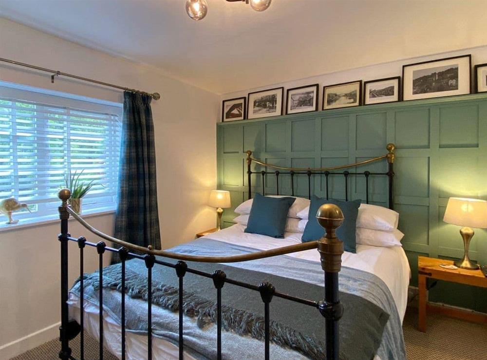 Relaxing double bedroom at The Old Toll House in Coalport, near Ironbridge, Shropshire
