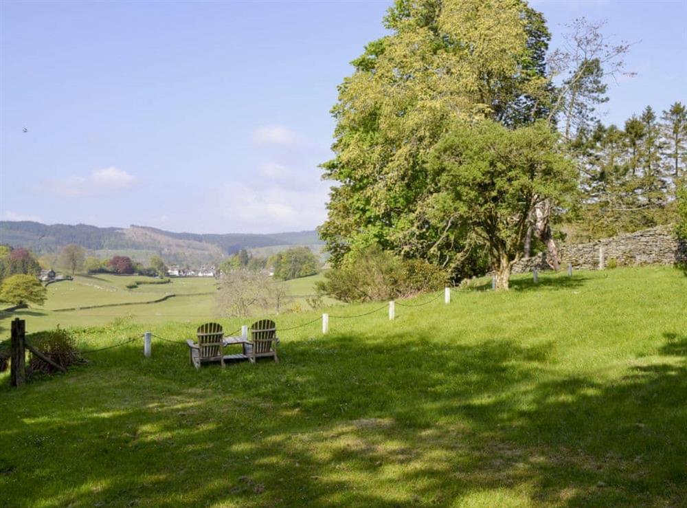 Wonderful rural views at The Old Vicarage in Far Sawrey, near Hawkshead, Cumbria