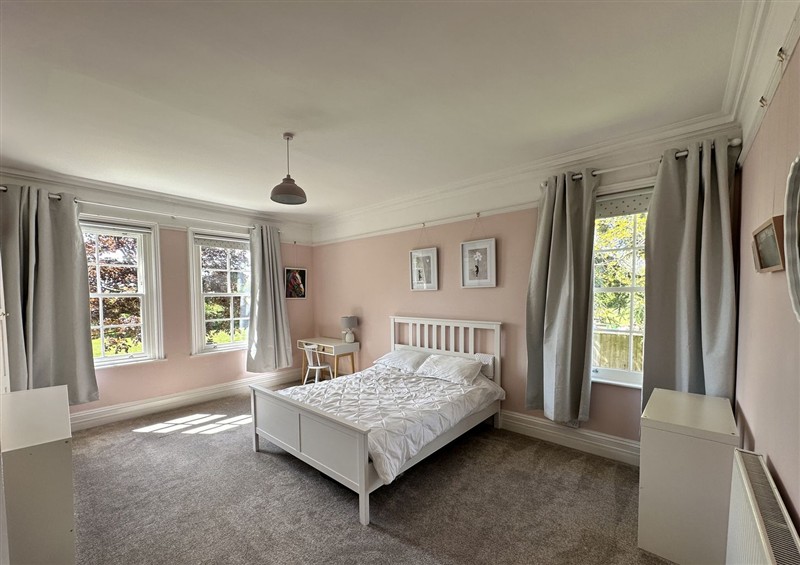 One of the bedrooms at The Old Vicarage, Kimbolton near Leominster