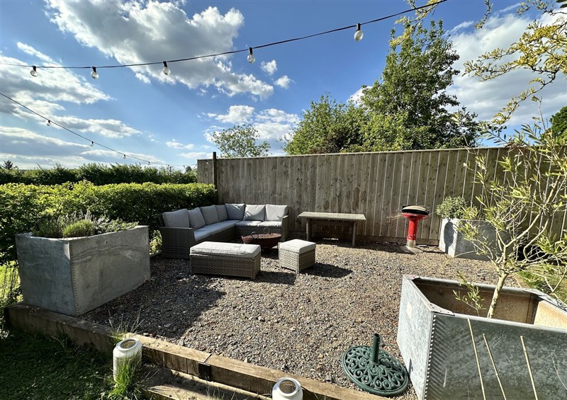 The garden in The Old Vicarage at The Old Vicarage, Kimbolton near Leominster