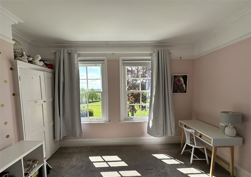 The living area at The Old Vicarage, Kimbolton near Leominster