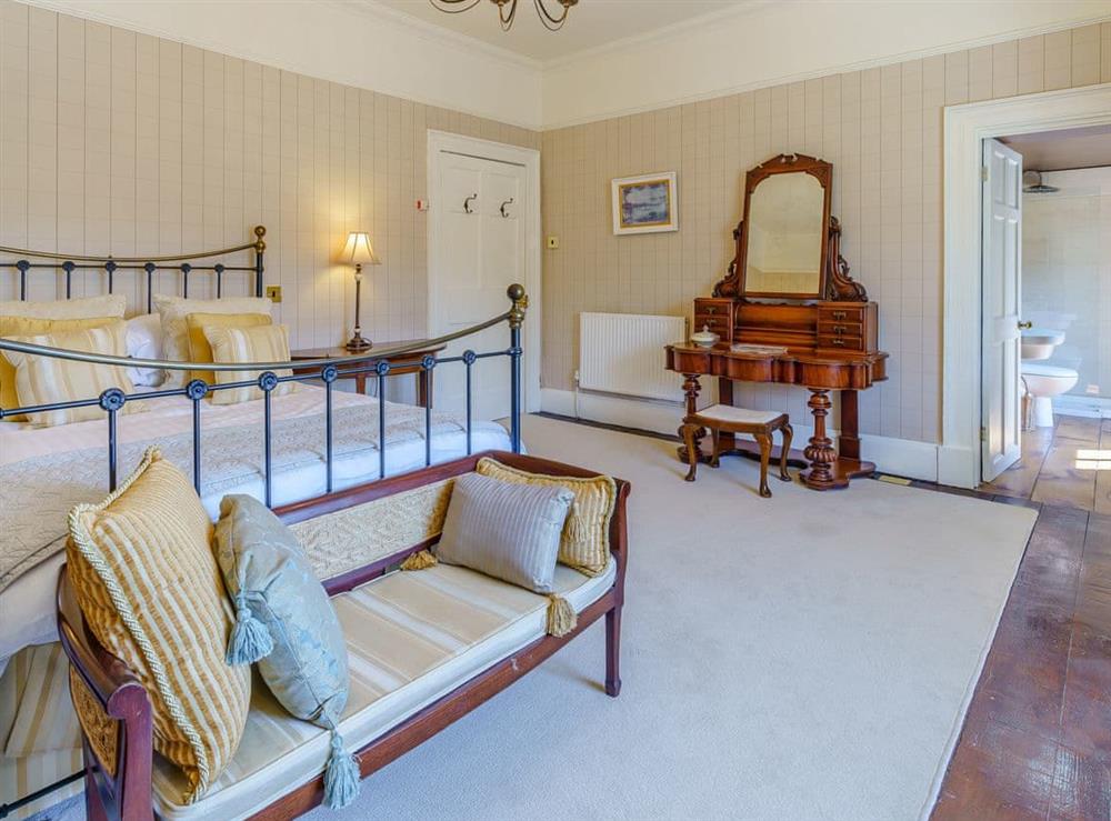 Double bedroom at The Old Vicarage in Laugharne, Dyfed