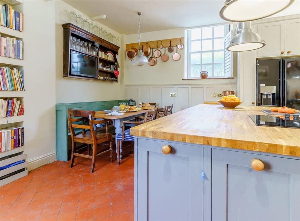 Kitchen at The Old Vicarage in Laugharne, Dyfed