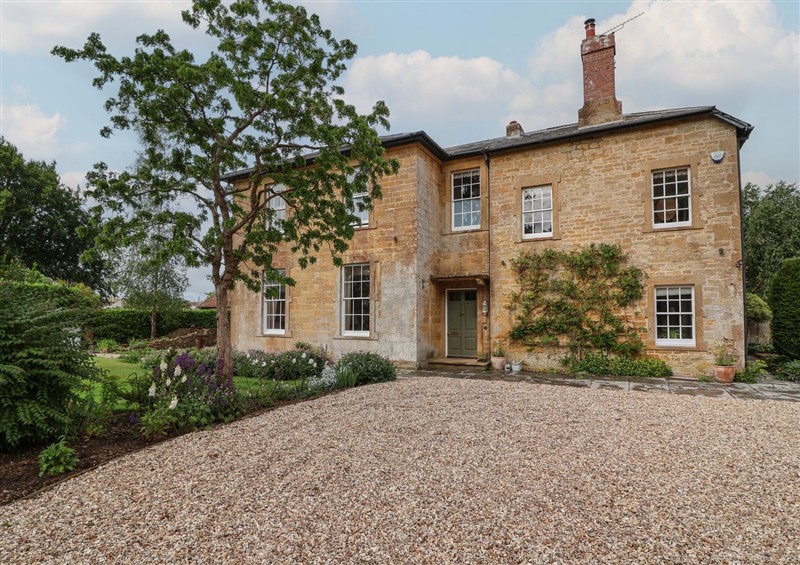 The setting of The Old Vicarage