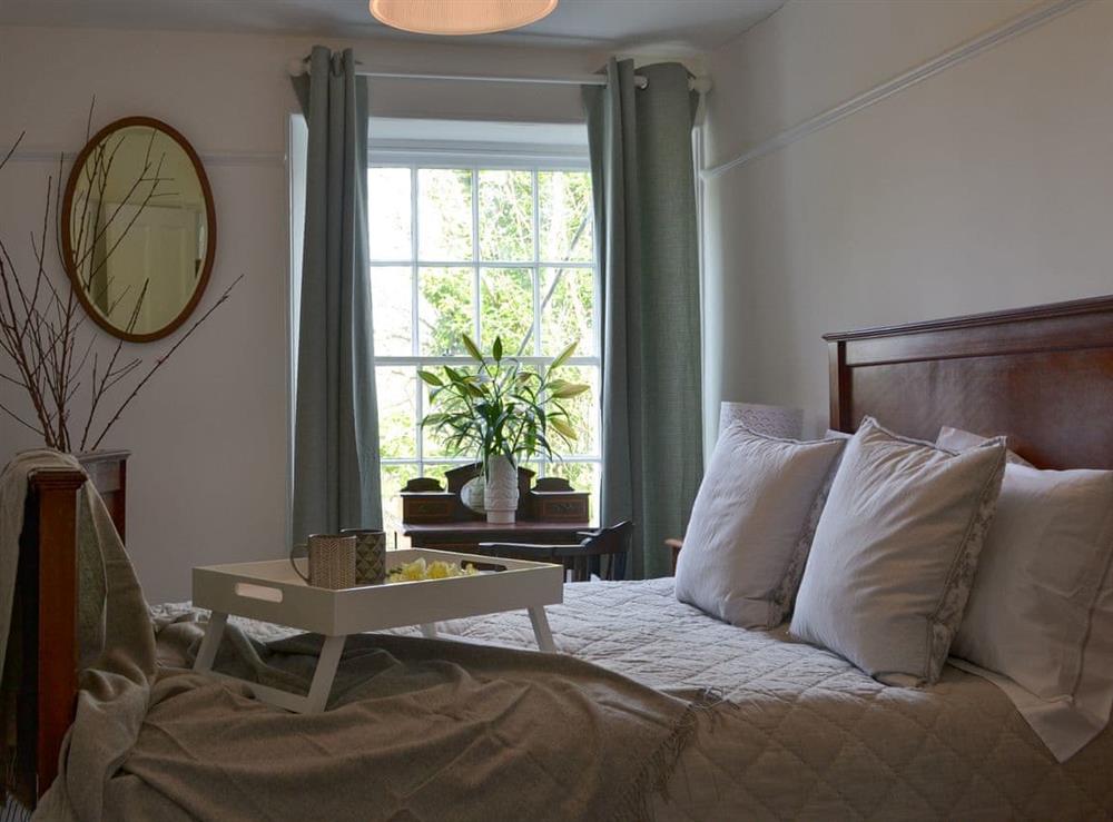 Double bedroom at The Old Vicarage in Talland Bay, near Looe, Cornwall