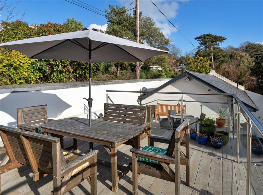 Terrace at The Old Vines in Teignmouth, Devon