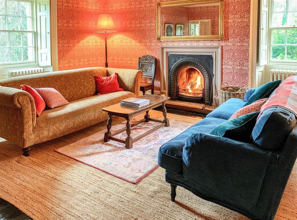 Living room at The Old Wing in Dumbarton, Dumbartonshire