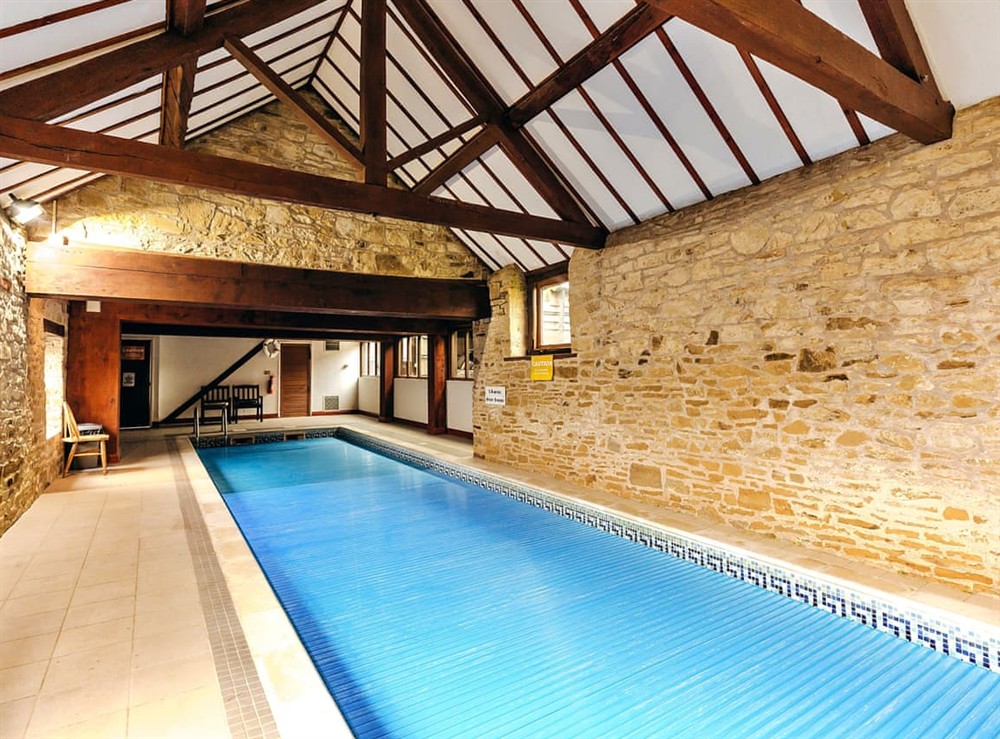 Swimming pool at The Old Yard House in Craven Arms, Shropshire