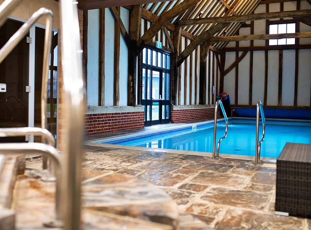 Swimming pool at The Old Yard in North Norfolk, England
