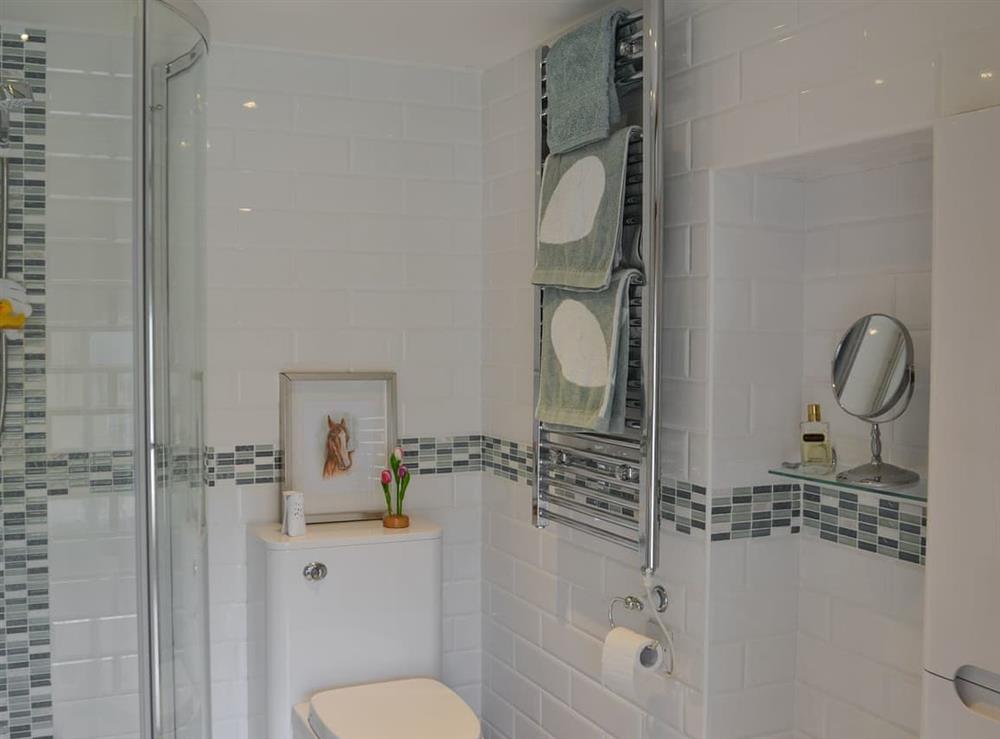 Shower room at The Olde Barn in Welton, near Lincoln, Lincolnshire