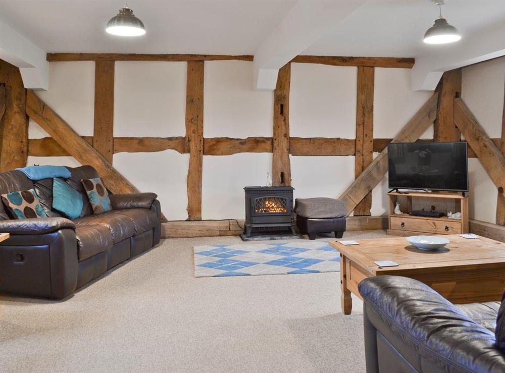 Living room at The Olde Granary in Shrewsbury, Shropshire