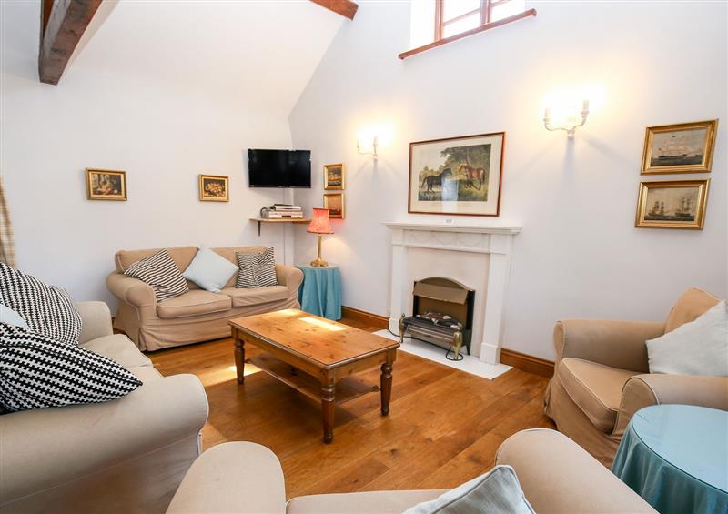 Relax in the living area at The Onibury, Craven Arms