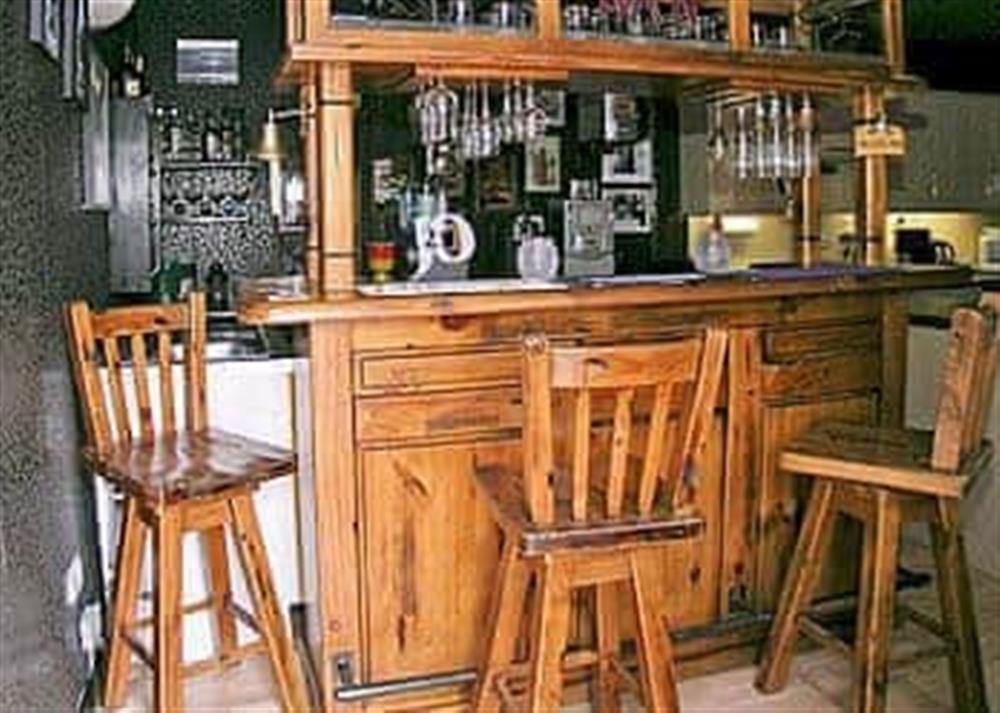 Bar at The Orangerie in Bargrennan, near Glentrool, Dumfries and Galloway