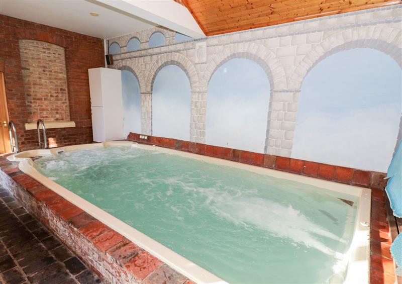 There is a swimming pool at The Orangery, Upton Upon Severn