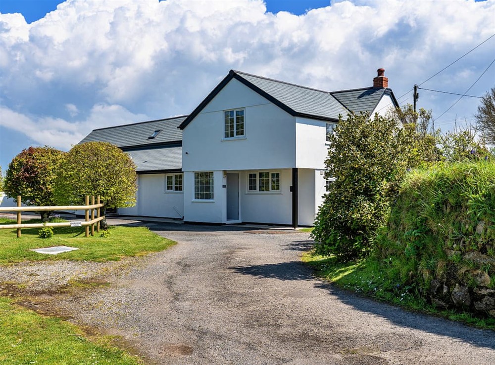 Exterior at The Orchard Farmhouse in Portreath, Cornwall