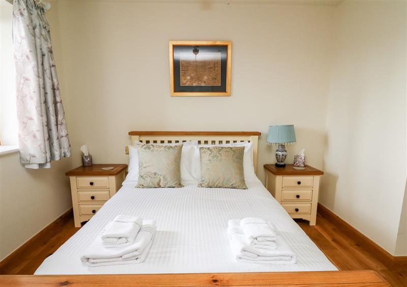 One of the 3 bedrooms at The Orchard, Llangunllo near Knighton