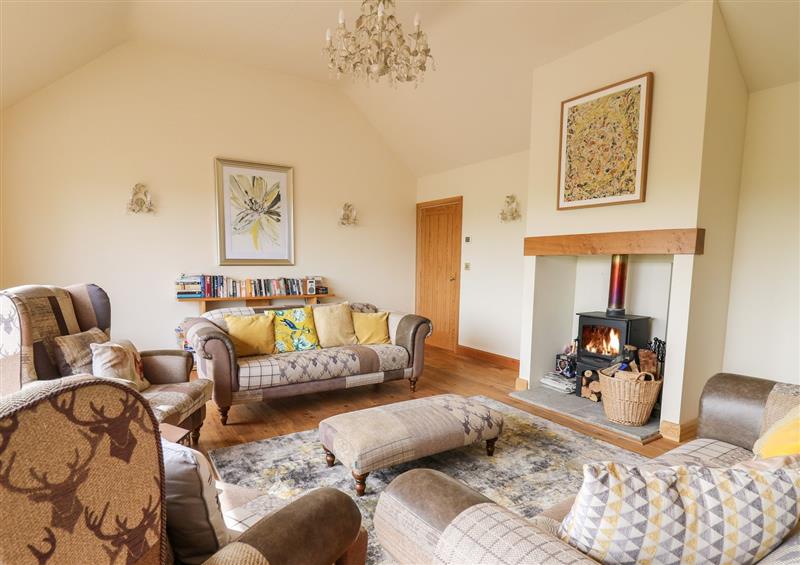 This is the living room at The Orchard, Llangunllo near Knighton