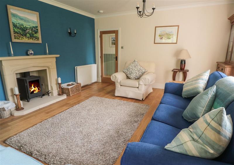 Enjoy the living room at The Orchards, Harbottle near Rothbury