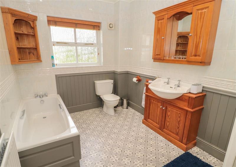 This is the bathroom at The Orchards, Harbottle near Rothbury