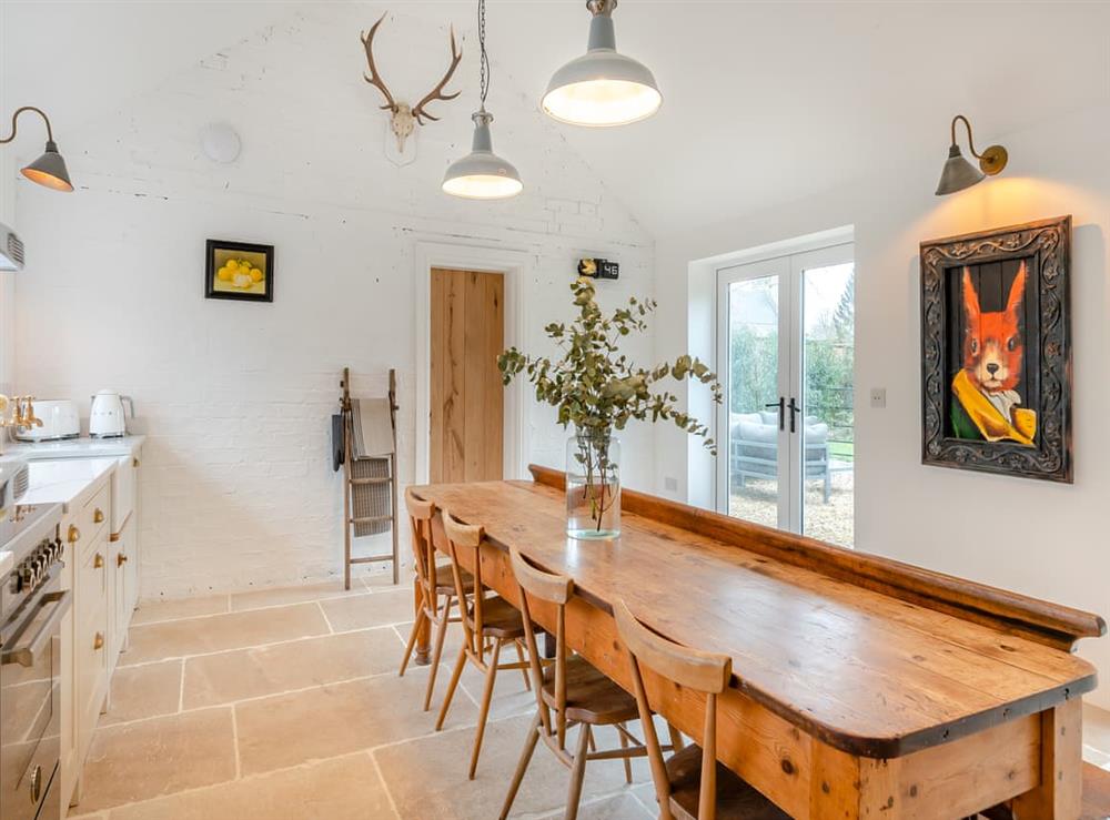 Dining Area at The Ostlers Cottage in Howell, near Sleaford, Lincolnshire
