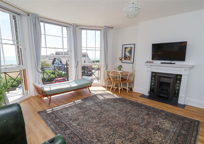 The living room at The Overlook, Kirkley