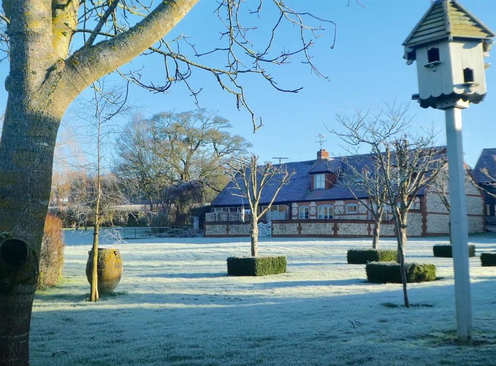 Glorious winter at The Owl House in Bishops Waltham, Hampshire