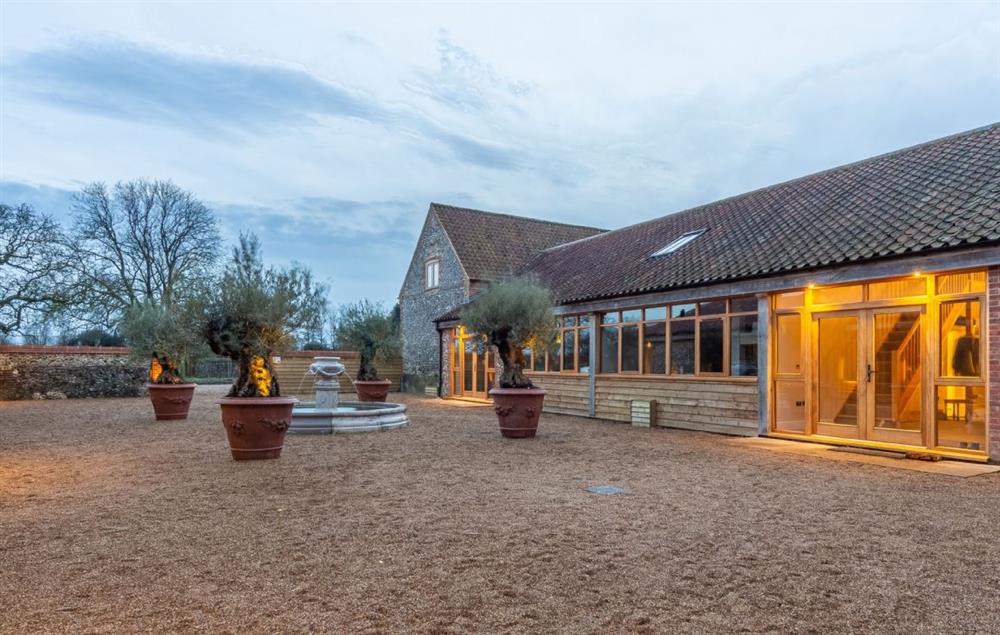 The Owl House is a beautiful brick and flint barn in the heart of rural paradise