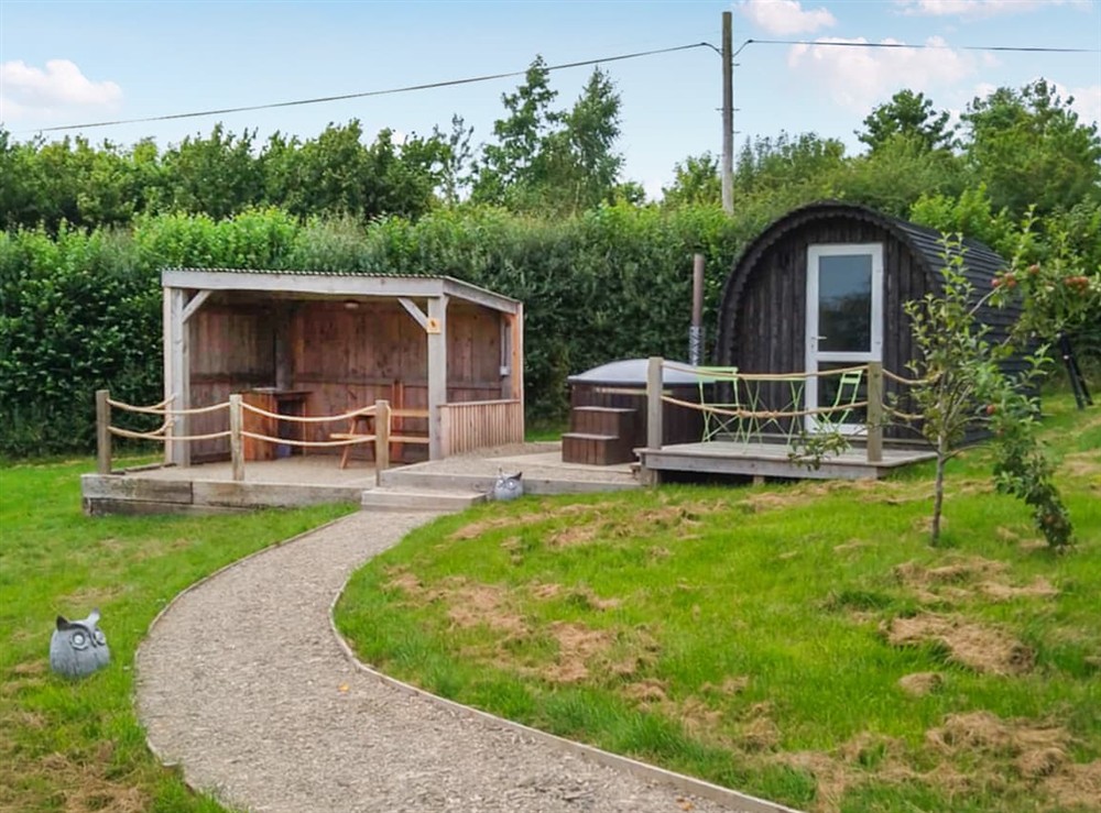 Exterior at The Owl Pod in Welshpool, Powys