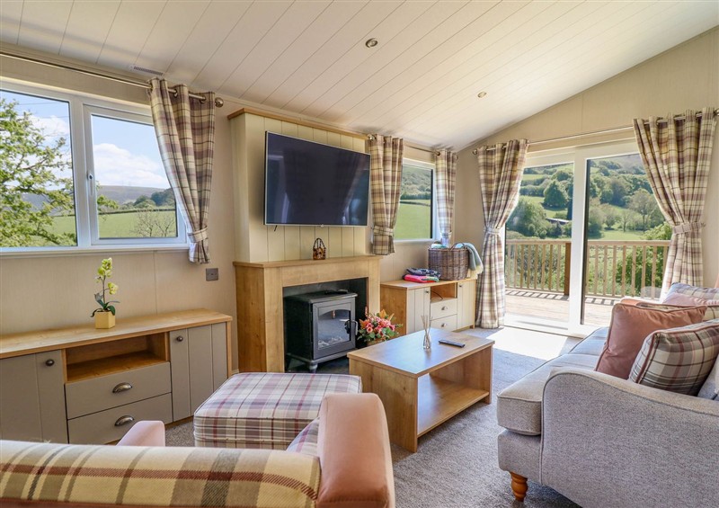 Inside at The Owlet, Dolwen near Llanidloes