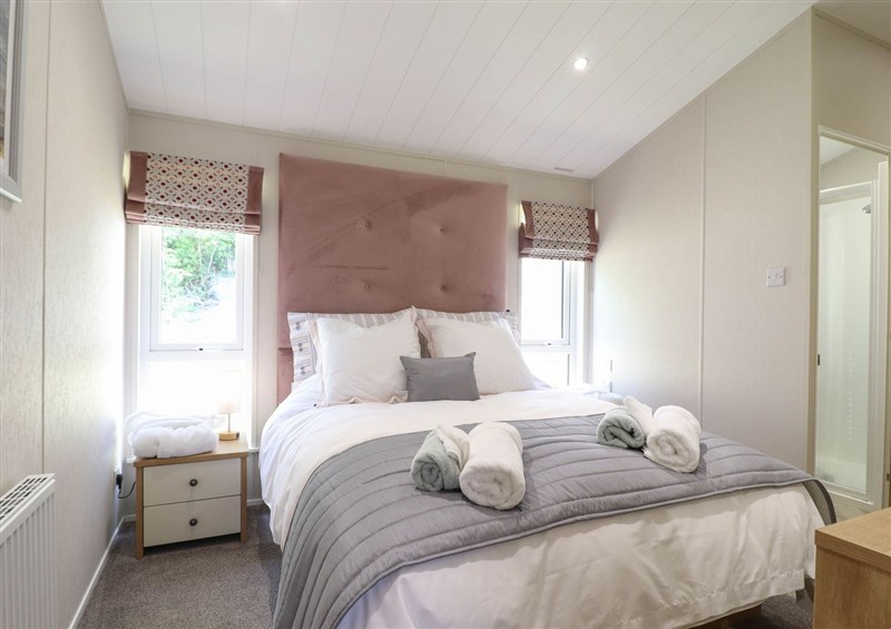 This is a bedroom at The Owlet, Dolwen near Llanidloes