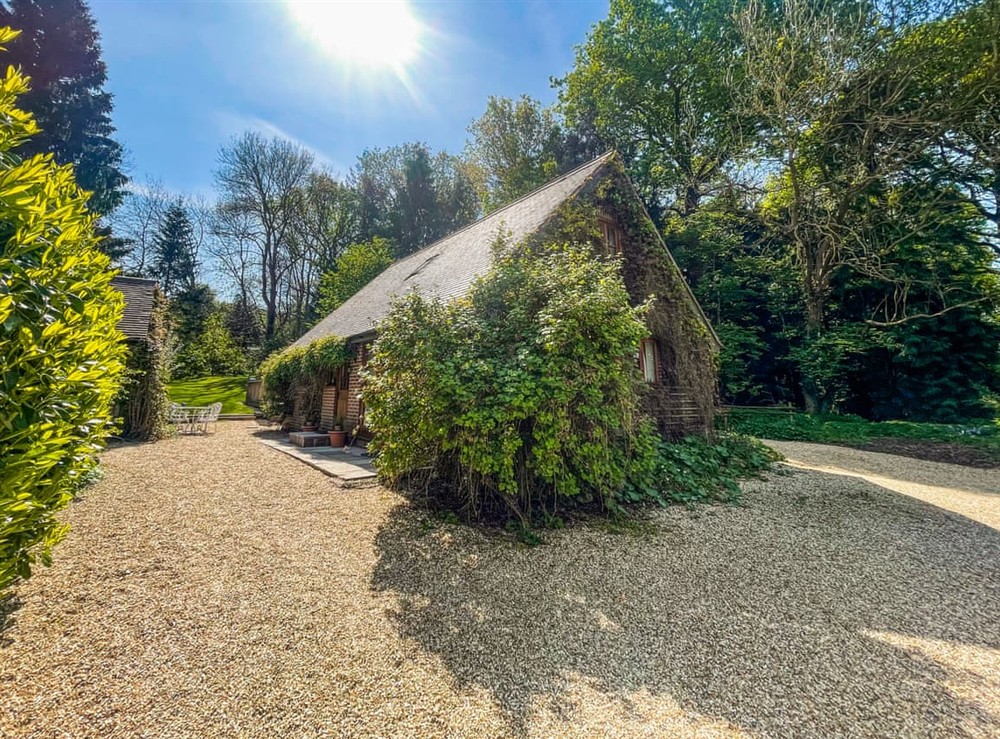 Garden and grounds at The Owls House in Bridgnorth and Ironbridge, Shropshire
