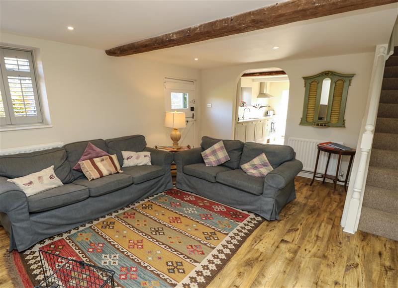 The living area at The Ox House, Wroxall near Ventnor