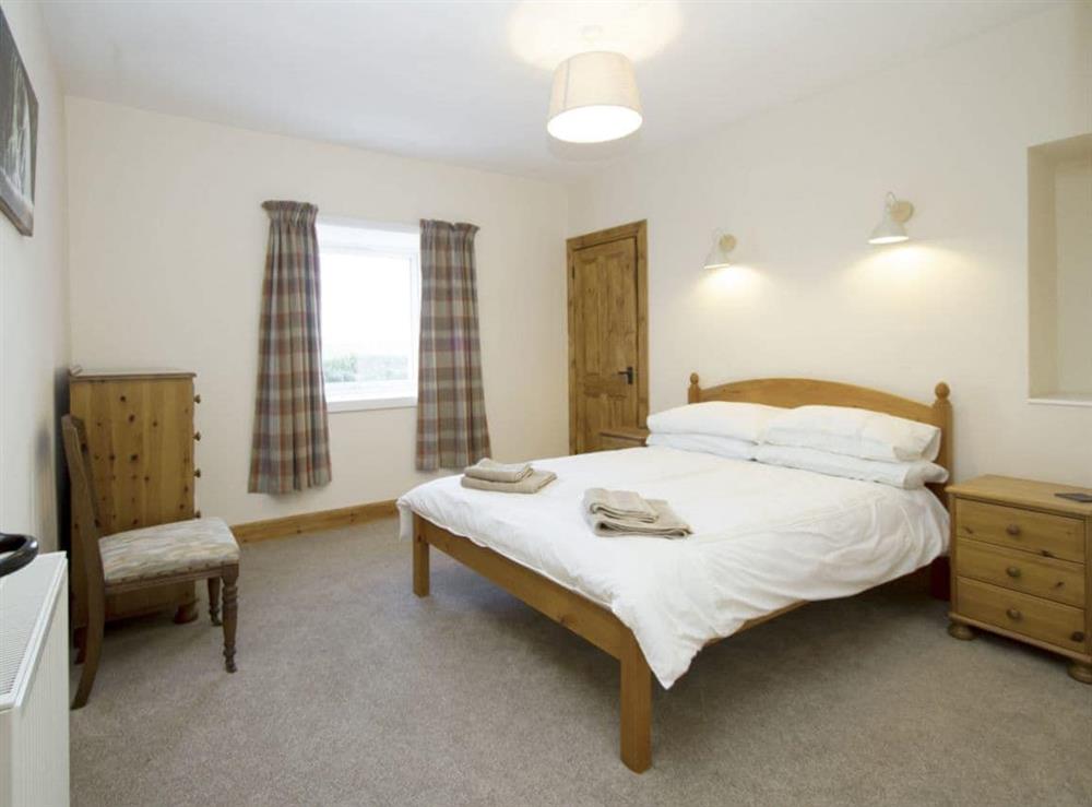 Comfortable double bedroom at The Paddock in Portmahomack, near Tain, Ross-Shire
