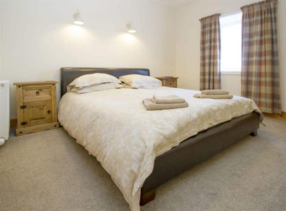 Relaxing double bedroom at The Paddock in Portmahomack, near Tain, Ross-Shire