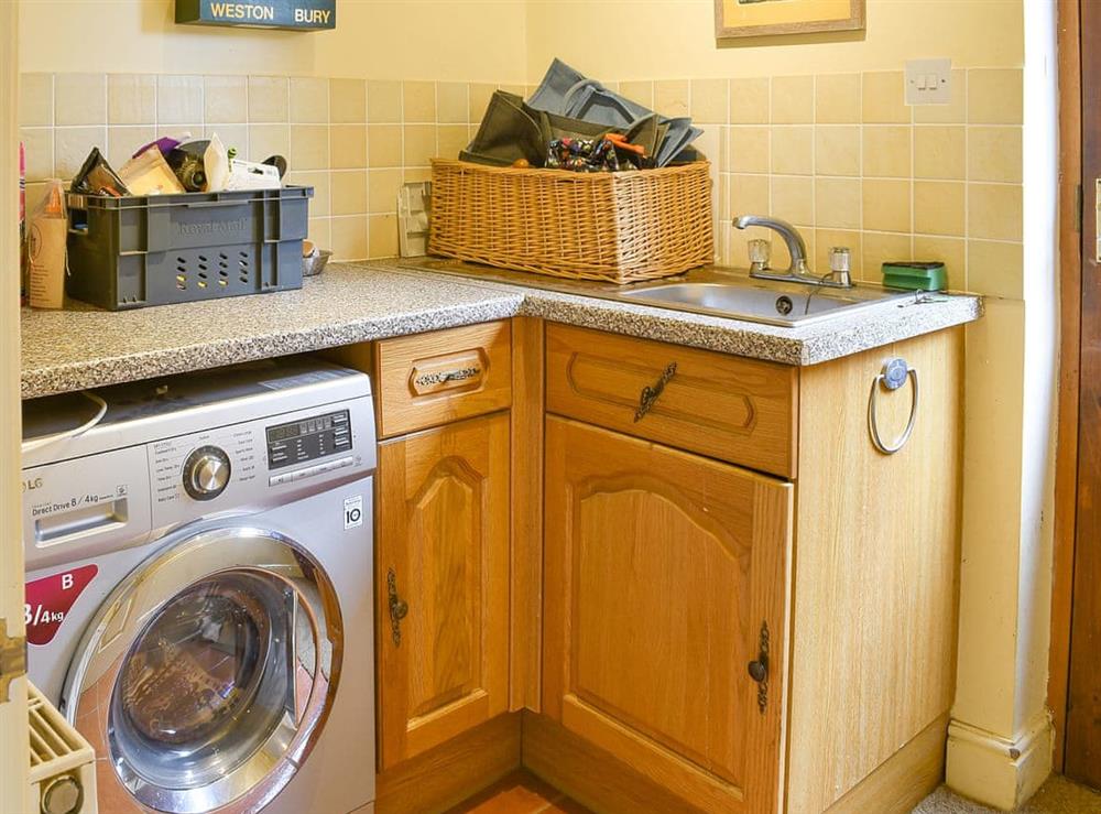 Utility room at The Palms in Whitstable, Kent