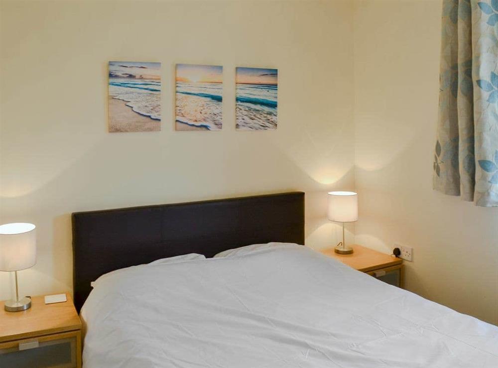 Comfortable bedroom at The Parade Apartment in The Bay, Filey, North Yorkshire