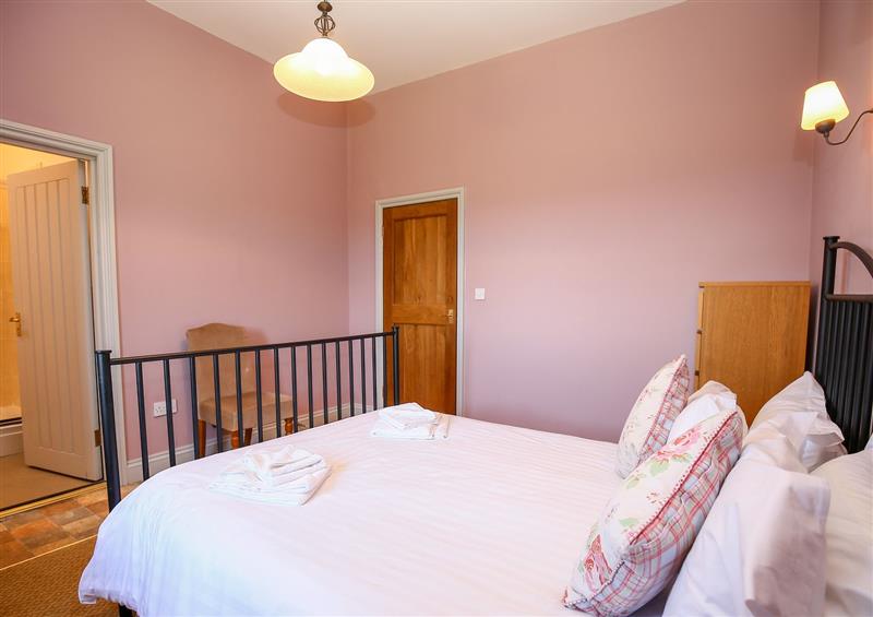 One of the bedrooms at The Park, Onibury near Craven Arms