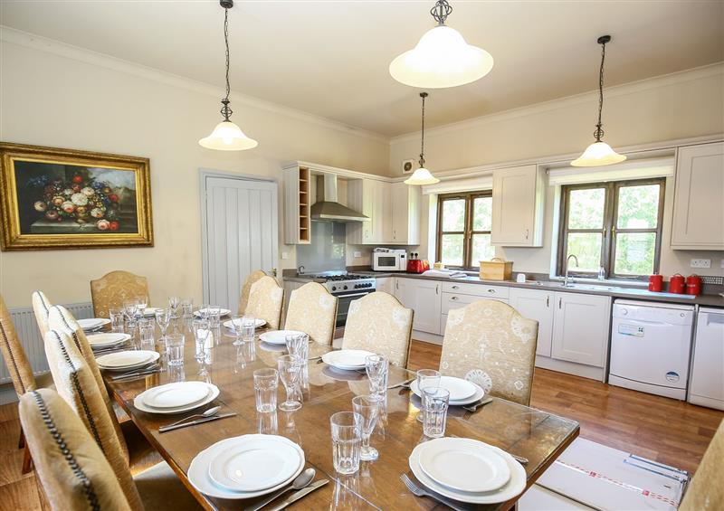 The dining room at The Park, Onibury near Craven Arms