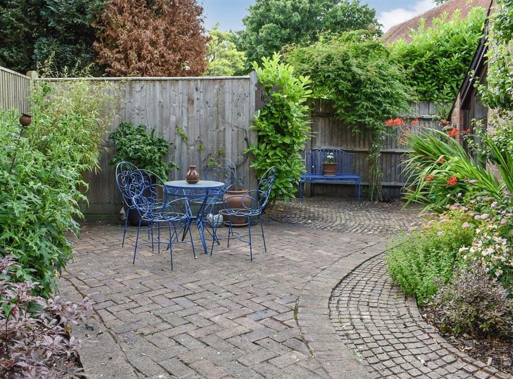 Outdoor area at The Parlour in Hadlow Down, East Sussex