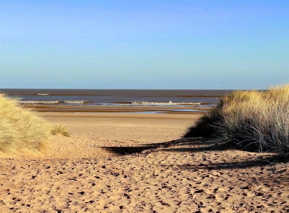 Huttoft Beach at The Pastures in Maltby le Marsh, Lincolnshire