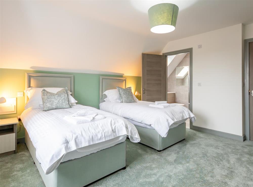 Twin bedroom at The Pastures in Maltby le Marsh, Lincolnshire