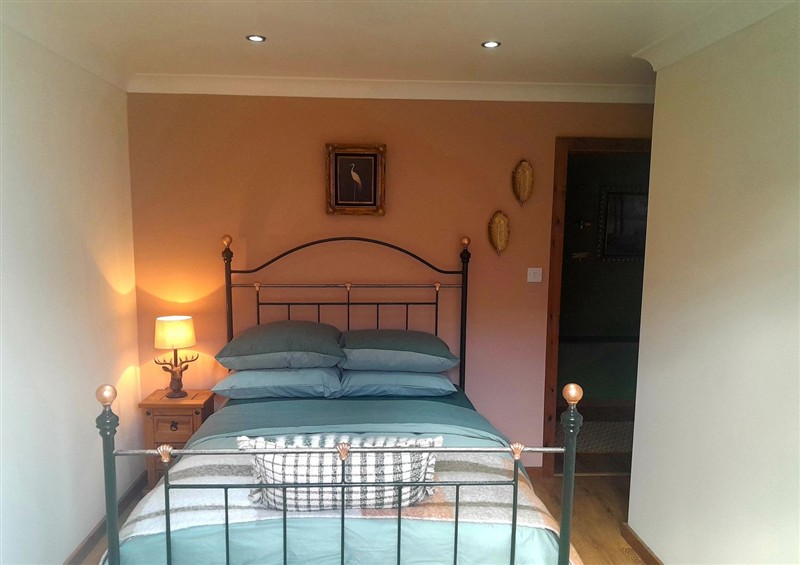 One of the bedrooms at The Paw Barn, Scrane End near Boston