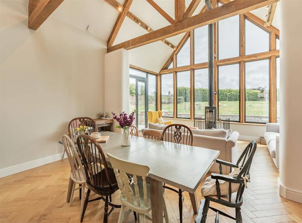 Dining Area at The Pennings in Middlezoy, near Bridgwater, Somerset