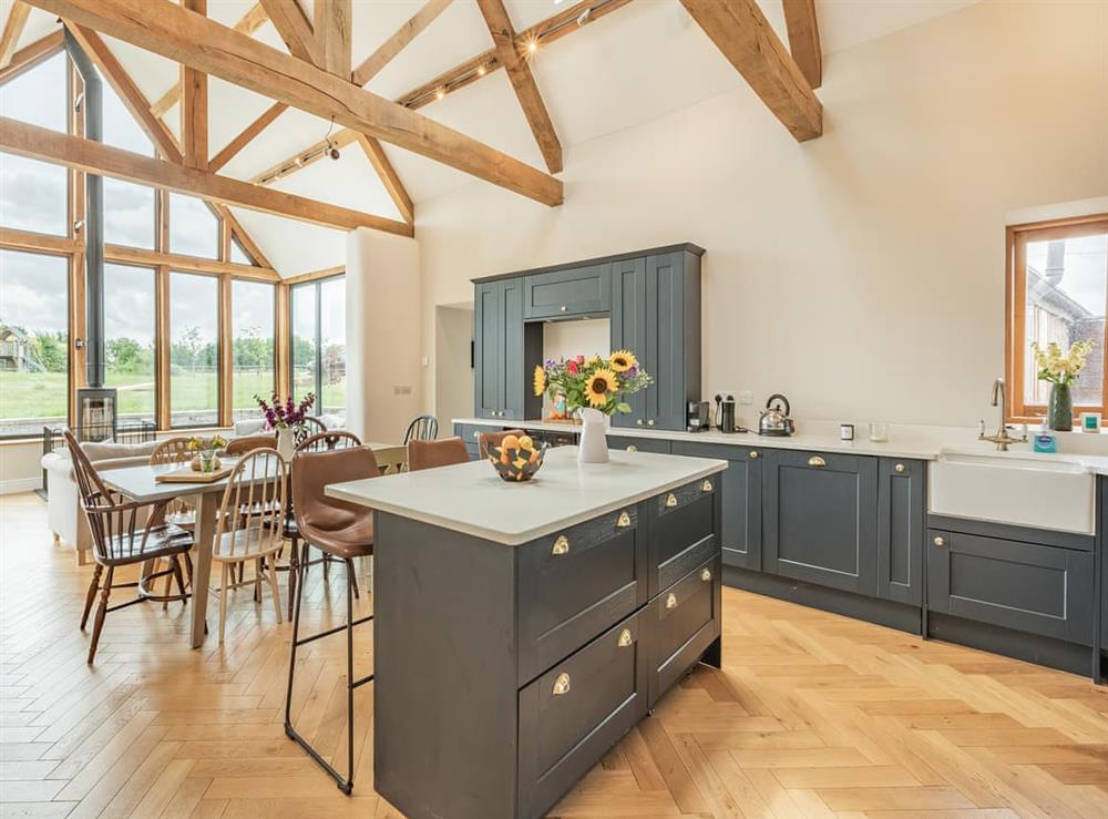 Kitchen/diner at The Pennings in Middlezoy, near Bridgwater, Somerset