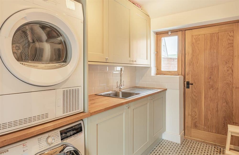 Utility room at The Pennings in Middlezoy, near Bridgwater, Somerset