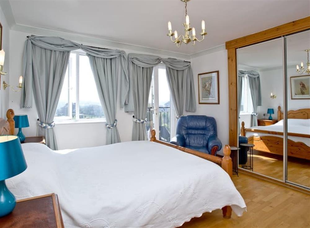Double bedroom at The Penthouse, 7 Roundham Heights in Paignton, South Devon