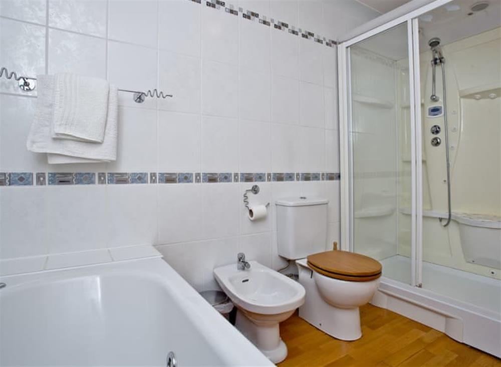 En-suite (photo 2) at The Penthouse, 7 Roundham Heights in Paignton, South Devon