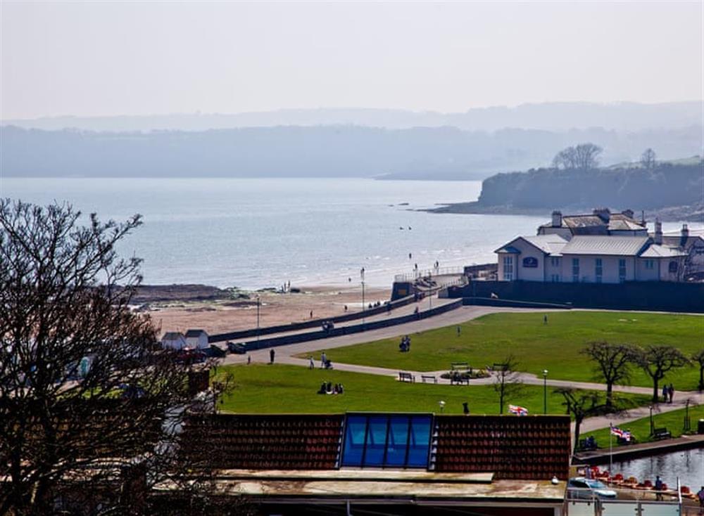 View at The Penthouse, 7 Roundham Heights in Paignton, South Devon