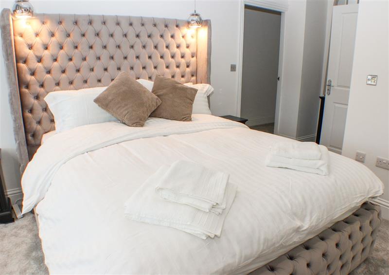 One of the bedrooms at The Penthouse, Boroughbridge