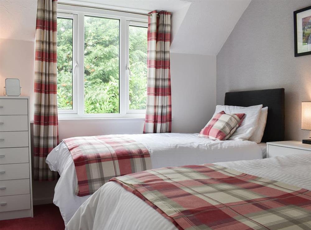 Twin bedroom at The Penthouse in Bowness-on-Windermere, Cumbria